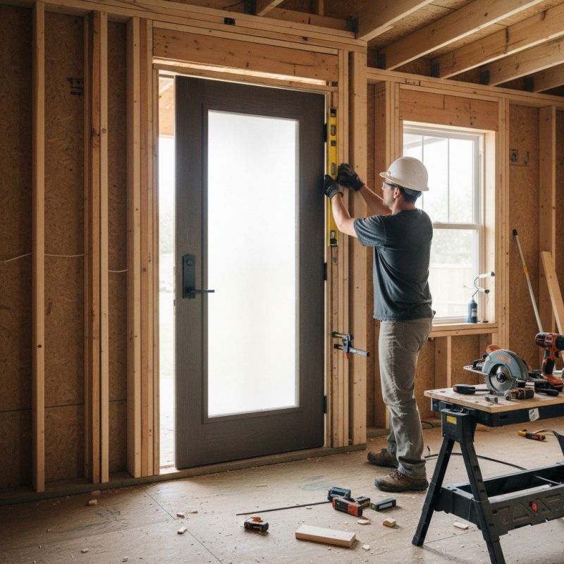 Farmhouse Door Installation