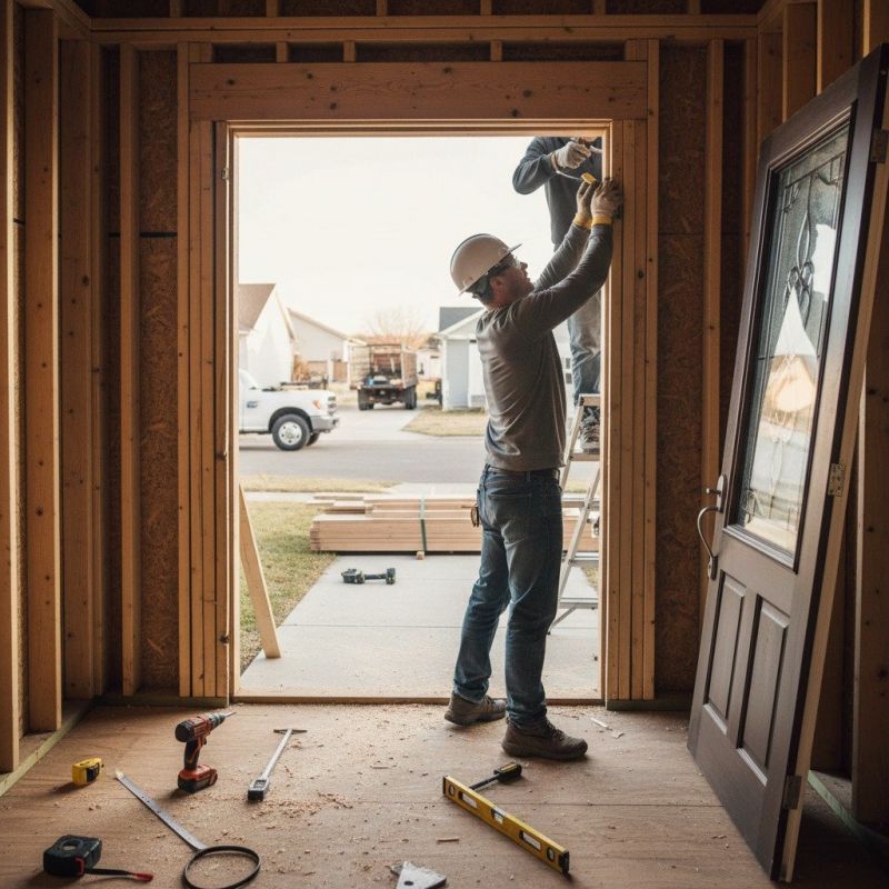 Office Door Installation detail